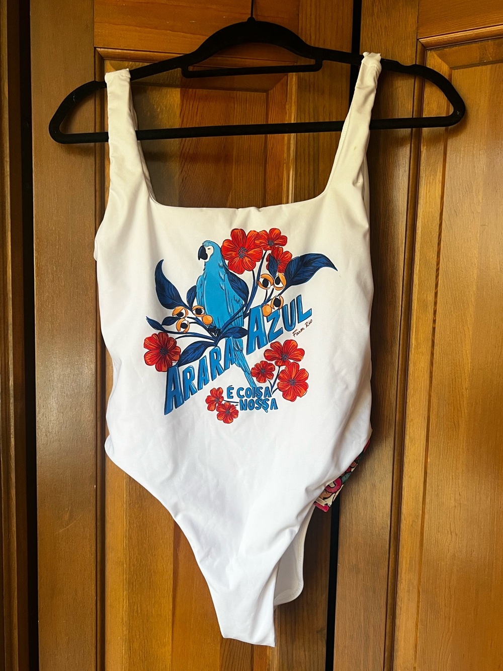 NWT Farm Rio One-Piece Swimsuit with Tropical Print